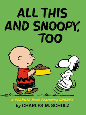 cover image of All This And Snoopy Too